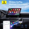 ADAPTOR CARPLAY wireless Baseus SafeJourney, transforma conexiunea Apple carplay cu fir in wireless, BT 5.0, conexiune auto USB Type-C sau USB 