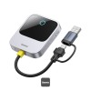 ADAPTOR CARPLAY wireless Baseus SafeJourney, transforma conexiunea Apple carplay cu fir in wireless, BT 5.0, conexiune auto USB Type-C sau USB 