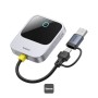 ADAPTOR CARPLAY wireless Baseus SafeJourney, transforma conexiunea Apple carplay cu fir in wireless, BT 5.0, conexiune auto USB Type-C sau USB 