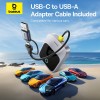 ADAPTOR CARPLAY wireless Baseus SafeJourney, transforma conexiunea Apple carplay cu fir in wireless, BT 5.0, conexiune auto USB Type-C sau USB 