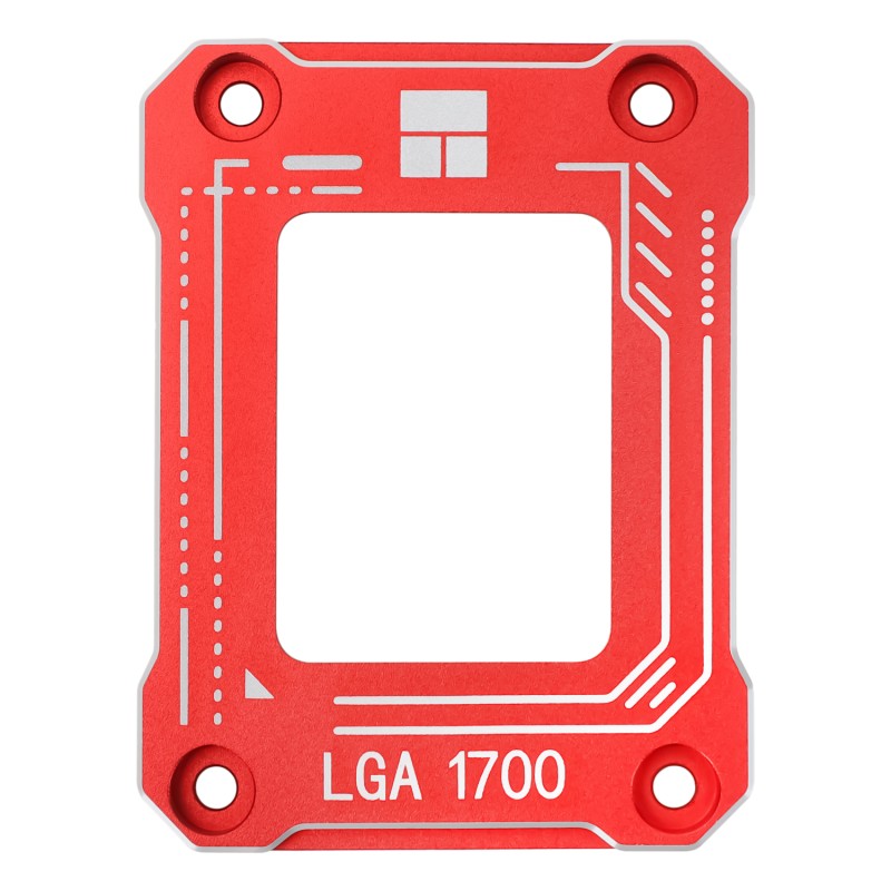 Contact frame Thermalright, compatibil LGA 1700 aliaj aluminiu, 54x70x6mm, rosu, 