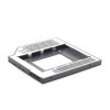 RACK intern  GEMBIRD, tip caddy 12.7mm, 5.25 inch la 2.5 inch, S-ATA, interfata PC S-ATA, metal, negru, 