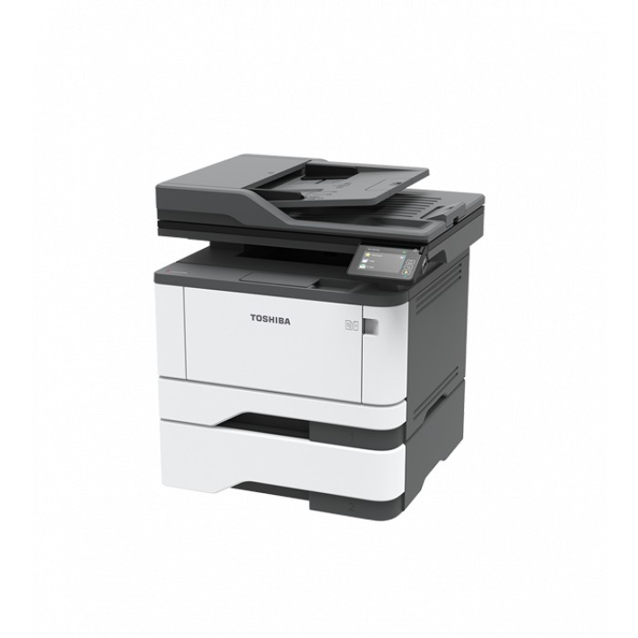 Multifunctional Laser Mono Toshiba e-STUDIO 409S, A4, Functii: Impr.|Scan.|Cop.|Fax, Viteza de Printare Monocrom: 40ppm, Viteza de printare color: , Conectivitate:USB|Ret, Duplex:Da, ADF:DADF(Timbru Verde 40lei) 