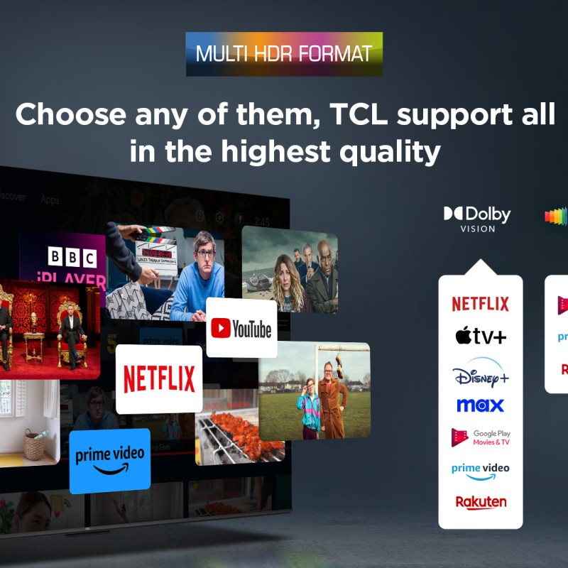 LED TV 4K 50(126 cm) TCL 50V6C 