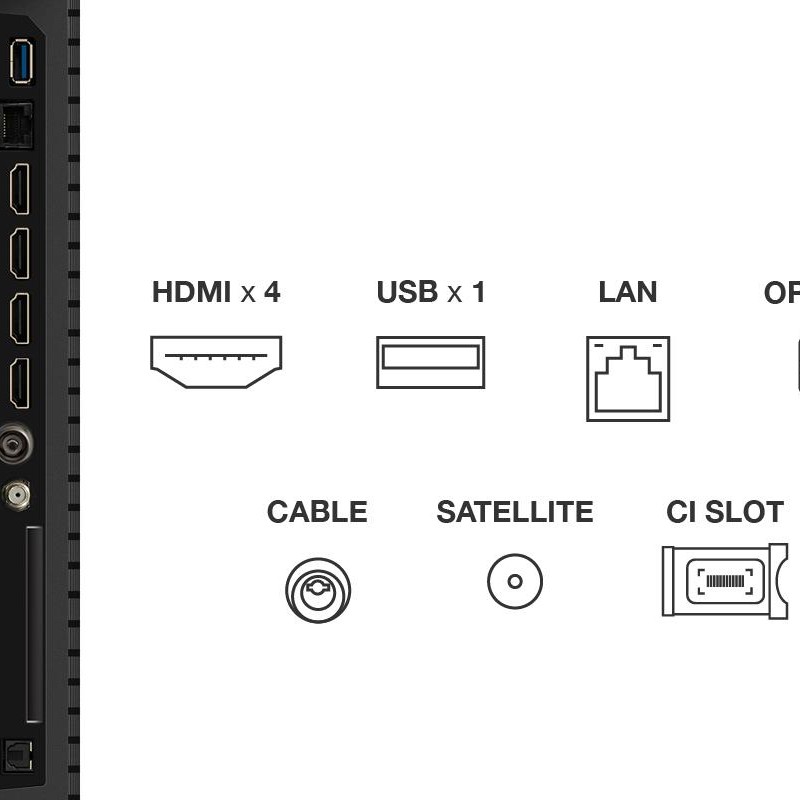 Mini LED TV 4K 50(126 cm) TCL 50Q7C 