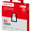 ADAPTOR RETEA MERCUSYS, nano AC1300 extern wireless 2.4 GHz | 5 GHz, USB 2.0, 1300 Mbps, alb, 