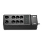 APC Back-UPS 500VA 8 schuko outlets 230V 1 USB charging port 