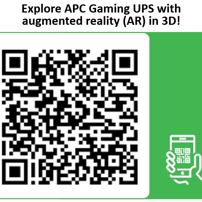 UPS BACK PRO 2200VA/1320W/GAMING BGM2200B-GR APC 