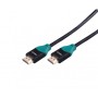 Cablu HDMI, V2.0, tata-tata, 4K@60hz, 1080P, High Speed Ethernet, contacte aurite, 20m, Negru, Nexio 