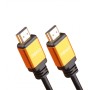 Cablu HDMI, V2.1, tata-tata, 8K@60hz, 1080P, Ultra High Speed Ethernet, carcasa metalica, contacte aurite, 3m, Negru, Nexio 