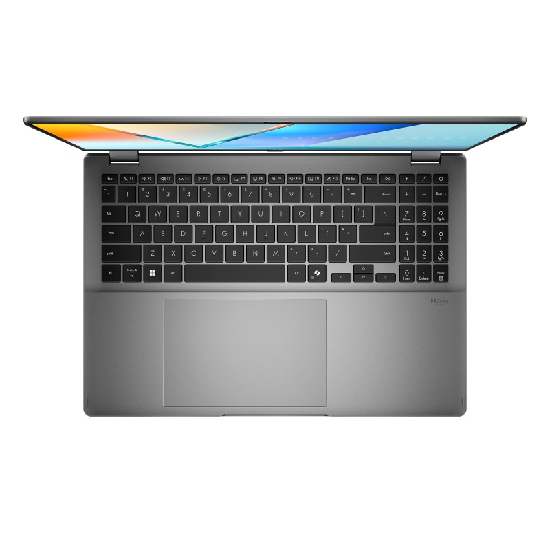 ASUS VIVOBOOK FLIP TP3407SA Intel Core Ultra 5 226V 16inch 3K 16GB 1TB M.2 NVMe PCIe 4.0 SSD Intel Arc Graphics W11P 2Y Matte Gray 