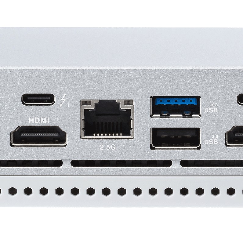 ASUS NUC 14pro+/RNUC14RVSU500002I/Intel Ultra 5 125H/Intel Arc graphics/4xUSB/M.2 22x80 NVMe; 22x42 NVMe/2,5Gbe LAN/2xHDMI/ 2x Thunderbolt 4 (USB-C+DP)/no OS 