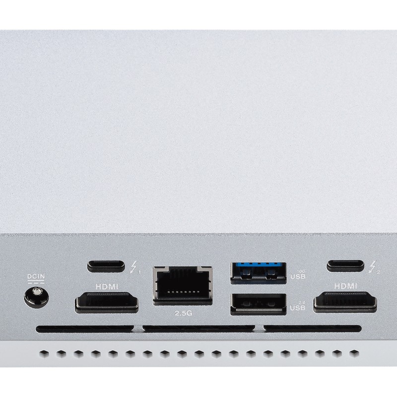 ASUS NUC 14pro+/RNUC14RVSU500002I/Intel Ultra 5 125H/Intel Arc graphics/4xUSB/M.2 22x80 NVMe; 22x42 NVMe/2,5Gbe LAN/2xHDMI/ 2x Thunderbolt 4 (USB-C+DP)/no OS 