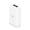 UBIQUITI PoE++ Adapter; Delivers up to 60W of PoE++; Surge, peak pulse, and overcurrent protection; Contains RJ45 data input, AC cable with earth ground, and PoE++ output; LED indicator for status monitoring. 