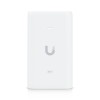 UBIQUITI PoE++ Adapter; Delivers up to 60W of PoE++; Surge, peak pulse, and overcurrent protection; Contains RJ45 data input, AC cable with earth ground, and PoE++ output; LED indicator for status monitoring. 