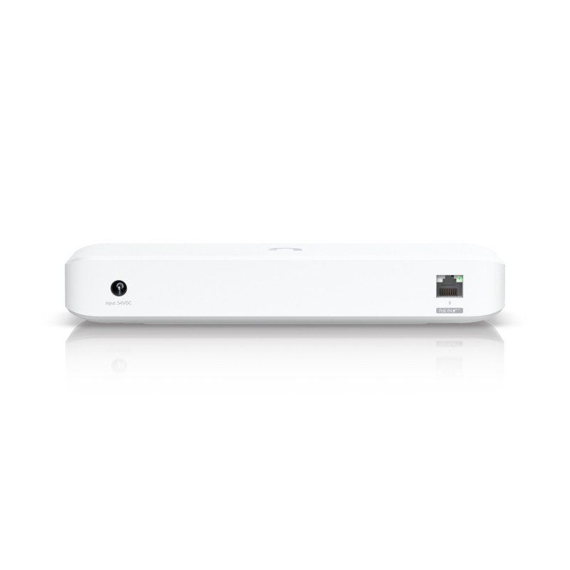Ubiquiti USW-Ultra-210W-EU compact, Layer 2, 8-port GbE PoE switch, 7x GbE PoE+ output ports, GbE port with optional PoE++ input, 202W PoE 
