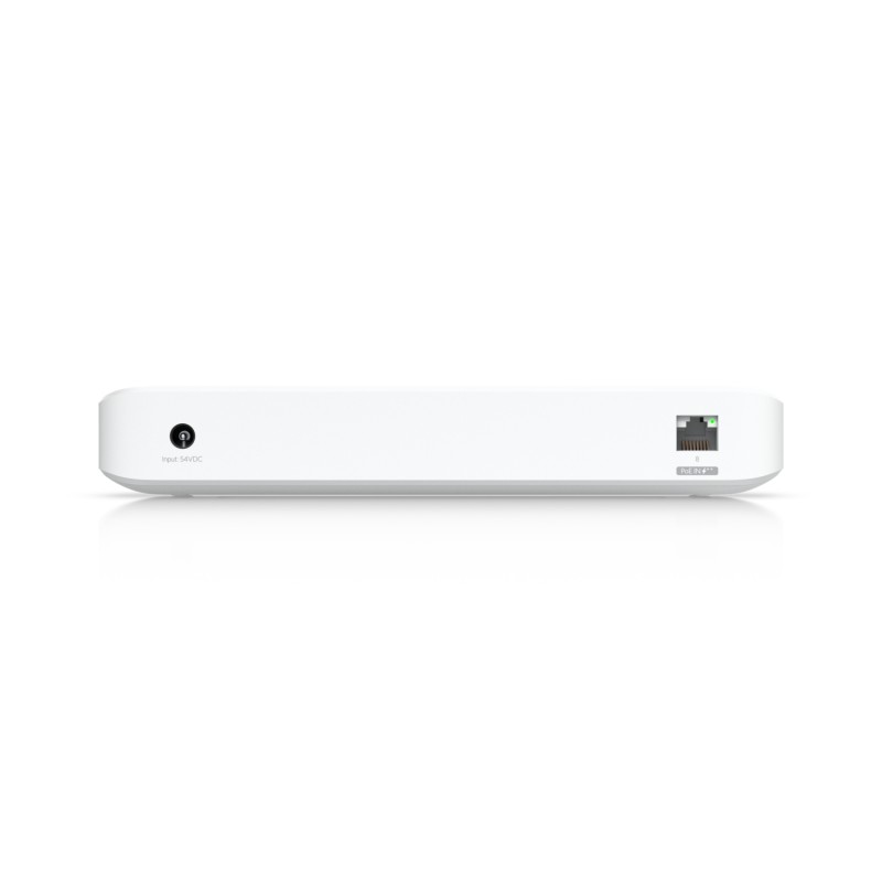 Ubiquiti USW-Ultra-210W-EU compact, Layer 2, 8-port GbE PoE switch, 7x GbE PoE+ output ports, GbE port with optional PoE++ input, 202W PoE 