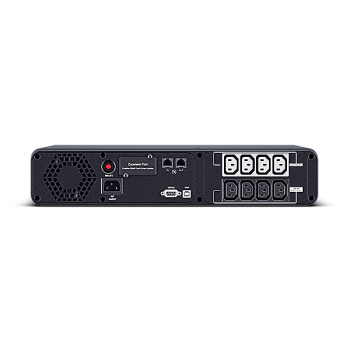 UPS CYBER POWER Line Int. cu sin. pura, cu management, Rack 2U, LCD, 1600VA/1000W, AVR, 8x IEC, baterie 2x 12V/9Ah, incarcare pana la 8h, USB, 2x RJ45, RS232, slot SNMP, APFC, LCD color, hot-swapp, GreenPower, 