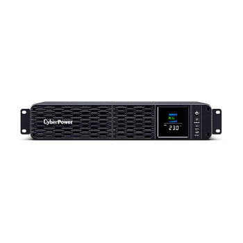 UPS CYBER POWER Line Int. cu sin. pura, cu management, Rack 2U, LCD, 2000VA/1200W, AVR, 8x IEC, baterie 2x 12V/9Ah HR, incarcare pana la 8h, USB, 2x RJ45, RS232, slot SNMP, APFC, LCD color, hot-swapp, GreenP, 