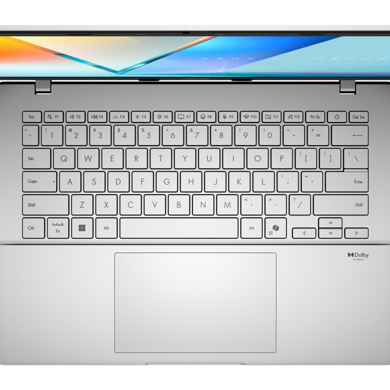 ASUS Vivobook S 14 S3407VA Intel Core i7-13620H 14inch WUXGA 16GB 1TB M.2 NVMe PCIe 4.0 SSD Intel UHD Graphics NoOS 2Y PUR Silver 