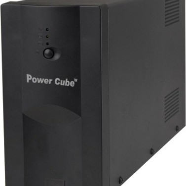 UPS GEMBIRD Line Int. cu sin. simulata, cu management, Tower, LED,  850VA/520W, AVR, 2x IEC, baterie 1x 12V/7Ah, incarcare pana la 12h, USB, 