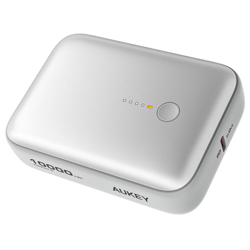 POWER BANK USB 10000MAH/PB-Y55 WHITE AUKEY 