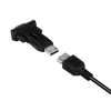 ADAPTOR USB LOGILINK, USB 2.0 (T) la Serial DB9M (9-pin)(RS232)(T), negru, 
