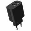 ALIMENTATOR retea 220V GEMBIRD, universal, 2 x USB-A 2.4A , max. 12W, protectie: scurtcircuit, supraincarcare, negru, 