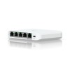 Ubiquiti 5-port 2.5G switch that can be powered with PoE or a USB-C adapter; 4x 2.5 GbE ports, 2.5 GbE PoE input port for power 