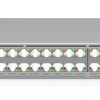 Ubiquiti network switch ECS-48-PoE-EU Enterprise-grade 48-port, Layer 3 Etherlighting PoE+++ switch with high-capacity 10 GbE RJ45 and 25G SFP28; (32) 10 GbE, (16) 2.5 GbE ports 