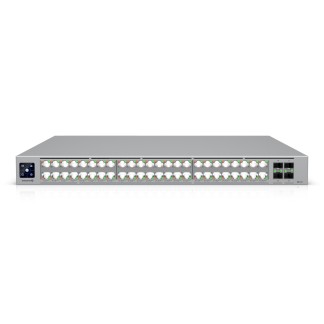 Ubiquiti network switch ECS-48-PoE-EU Enterprise-grade 48-port, Layer 3 Etherlighting PoE+++ switch with high-capacity 10 GbE RJ45 and 25G SFP28; (32) 10 GbE, (16) 2.5 GbE ports 