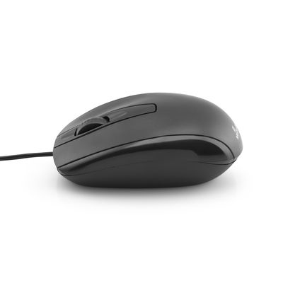 MediaRange Corded 3-button optical mouse, black 