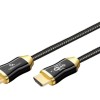 CABLU video GEMBIRD, HDMI (T) la HDMI (T), 20m, premium AOC (Active Optical Cable), conectori auriti, rezolutie maxima 8K (7680 x 4320) la 60 Hz, braided, retail, negru, 