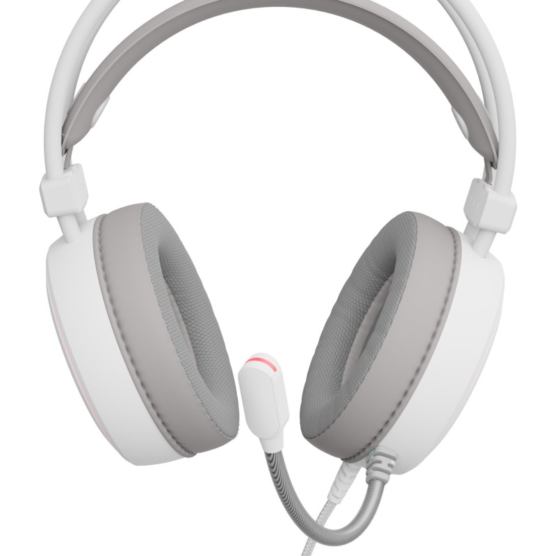 Casti cu fir Genesis Neon 613 G2 alb 