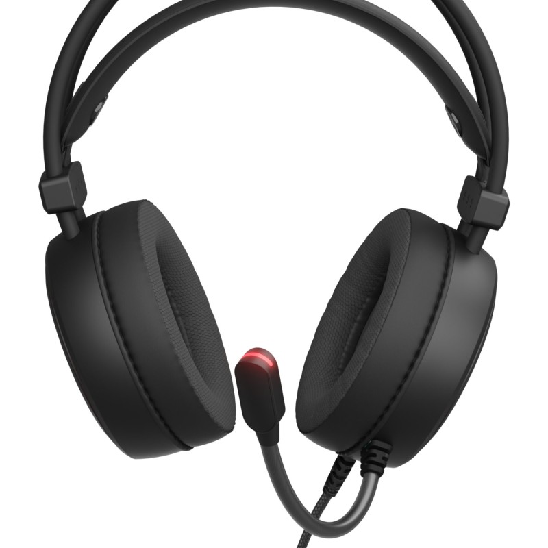 Casti cu fir Genesis Neon 613 G2 negru 