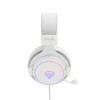 Casti cu fir Genesis Neon 764 alb 