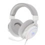 Casti cu fir Genesis Neon 764 alb 