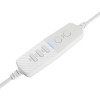 Casti cu fir Genesis Neon 764 alb 