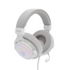 Casti cu fir Genesis Neon 764 alb 