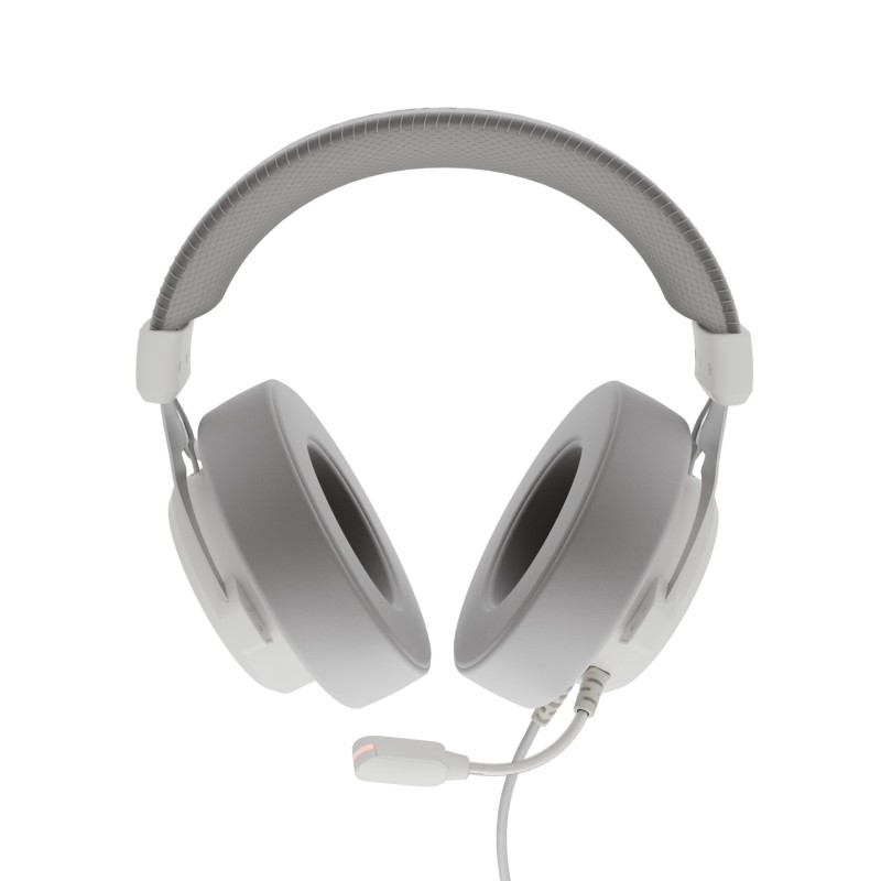 Casti cu fir Genesis Neon 764 alb 