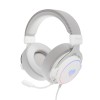 Casti cu fir Genesis Neon 764 alb 