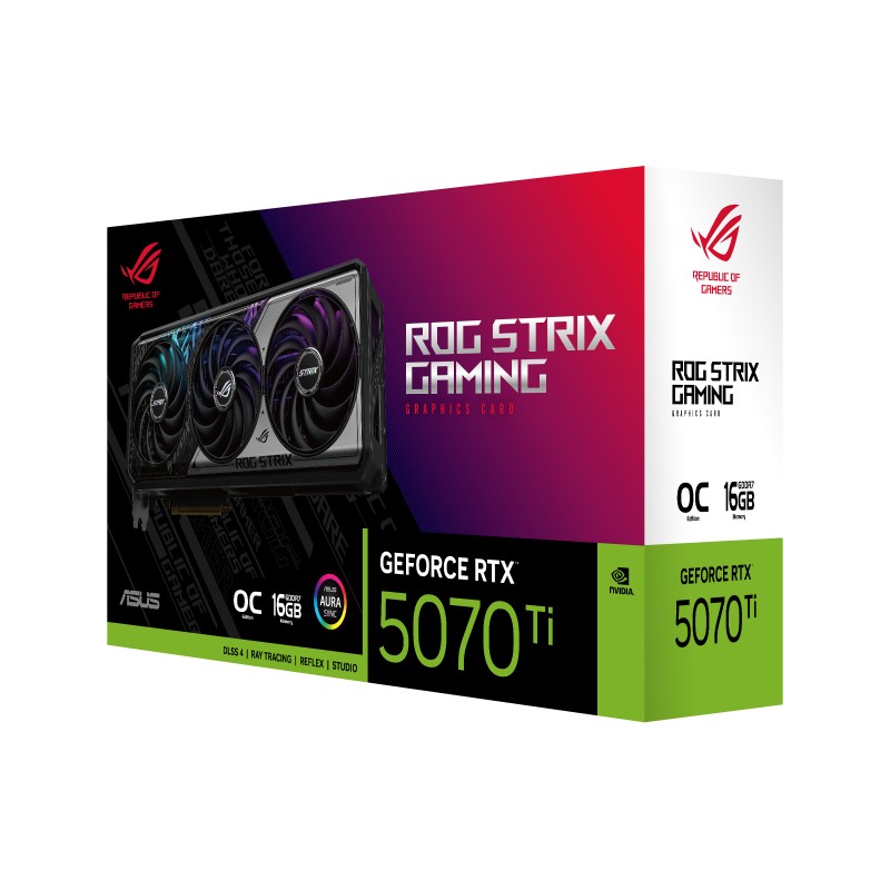 VGA PCIE16 RTX5070TI 16GB/STRIX-RTX5070TI-O16G-GAM ASUS 