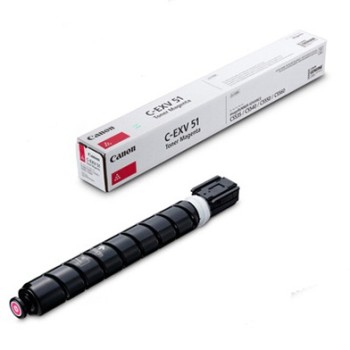 Toner Original Canon Magenta, EXV51M, pentru IR C5535|C5540|C5550|C5560, 60K, (timbru verde 1.2 lei) ,NOPP, 