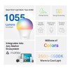 BEC LED wireless TP-LINK, 1055lm, 8.6W, E27, intensitate reglabila, control prin smartph.cu apl.Tapo, ajustare auto a luminii in fct. de mom zilei-diferite culori 