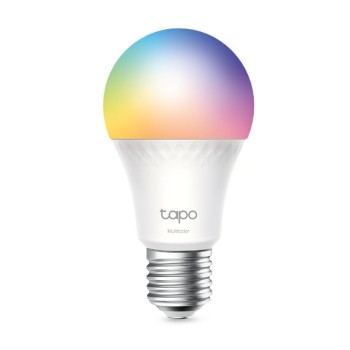 BEC LED wireless TP-LINK, 1055lm, 8.6W, E27, intensitate reglabila, control prin smartph.cu apl.Tapo, ajustare auto a luminii in fct. de mom zilei-diferite culori 