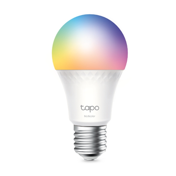 BEC LED wireless TP-LINK, 1055lm, 8.6W, E27, intensitate reglabila, control prin smartph.cu apl.Tapo, ajustare auto a luminii in fct. de mom zilei-diferite culori 