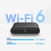 ROUTER TP-LINK wireless. portabil, AX1500 Wi-Fi 6, 1 × Gigabit WAN + 1 × Gigabit LAN, 1× USB 2.0, 1 x USB Type-C, 