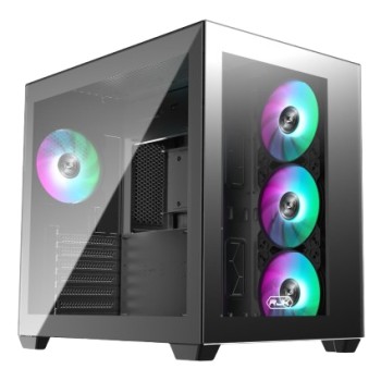 Carcasa RAIJINTEK PAEAN C7 TG4, MiddleTower, ATX, Negru 