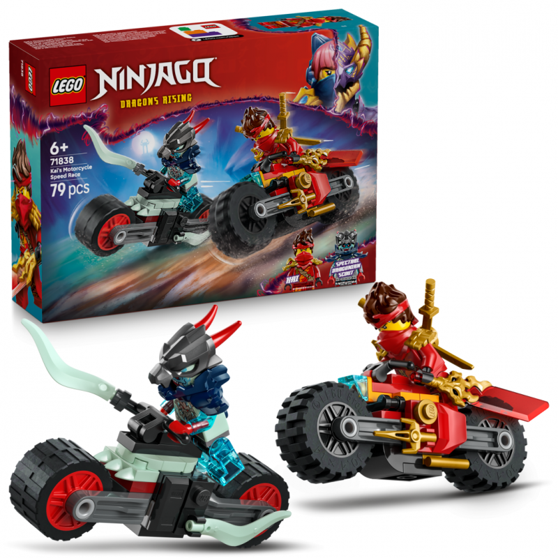 CURSA MOTOCICLETA KAI LEGO71838 