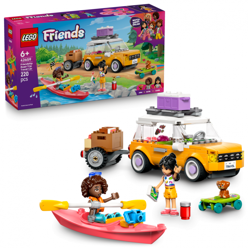MASINA CALATORII PRIETEN. LEGO42659 